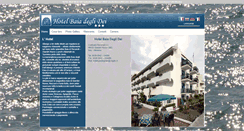 Desktop Screenshot of hotelbaiadeglidei.it